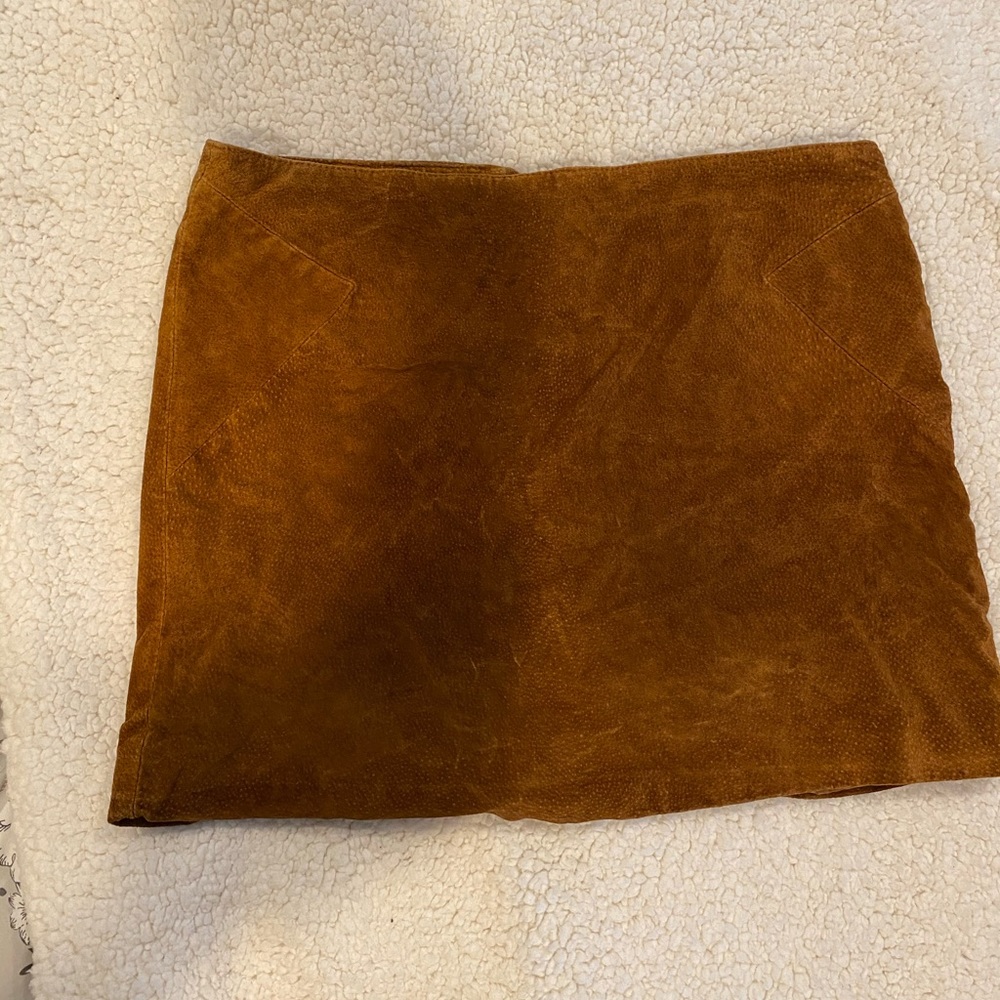 Forever 21 Suede Mini Skirt